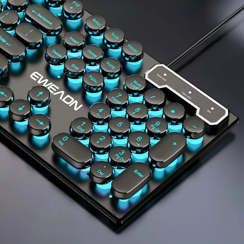 Gaming Keyboard Nearby - 레트로 펑크 기계식 느낌 키보드 마우스