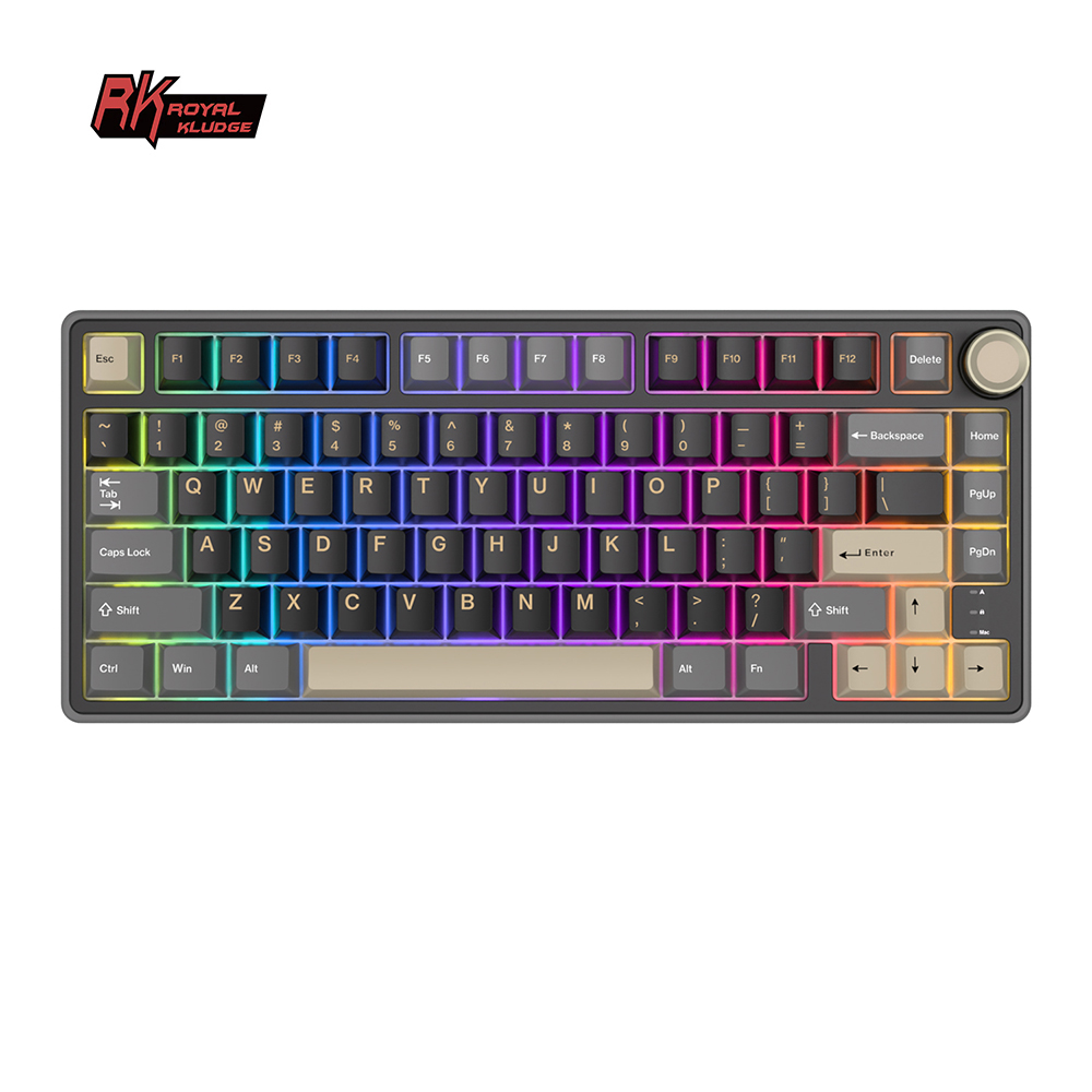 Gaming Keyboard Hot Swappable - Royal Kludge RK R75 유선 게이밍