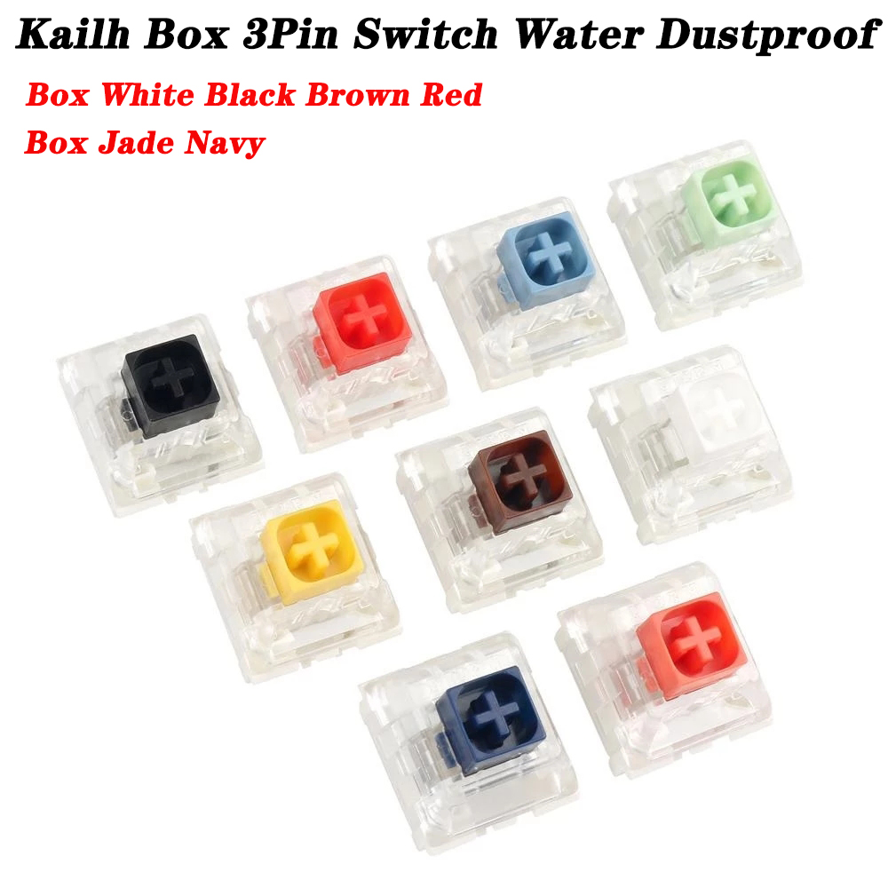 Keyboard Gaming Blue Switch - Kailh BOX Mx 스위치 화이트 레드
