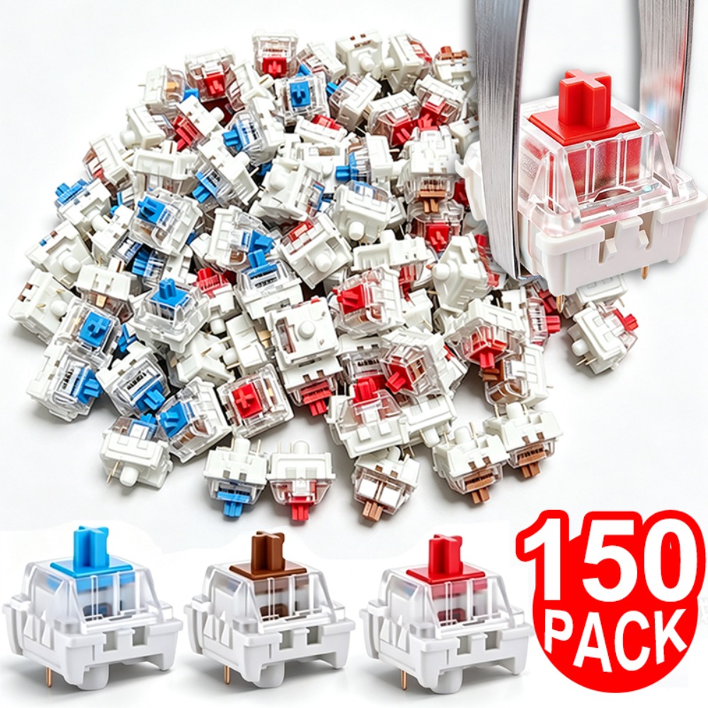 1-150Pcs 3 핀 DIY 기계식 키보드 스위치 블 - Keyboard Gaming Blue Switch 리뷰 및 가격