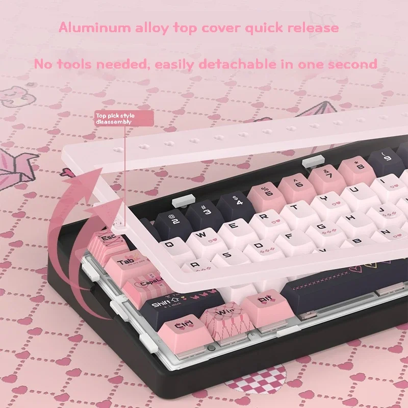 RECCAZR R66 Paper Plane66 기계식  - Gaming Keyboard Hot Swappable 리뷰 및 가격
