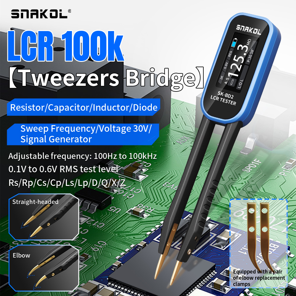 SNAKOL BD2 스마트 트위저 LCR 디지털 브리지 - Gaming Keyboard Test 리뷰 및 가격