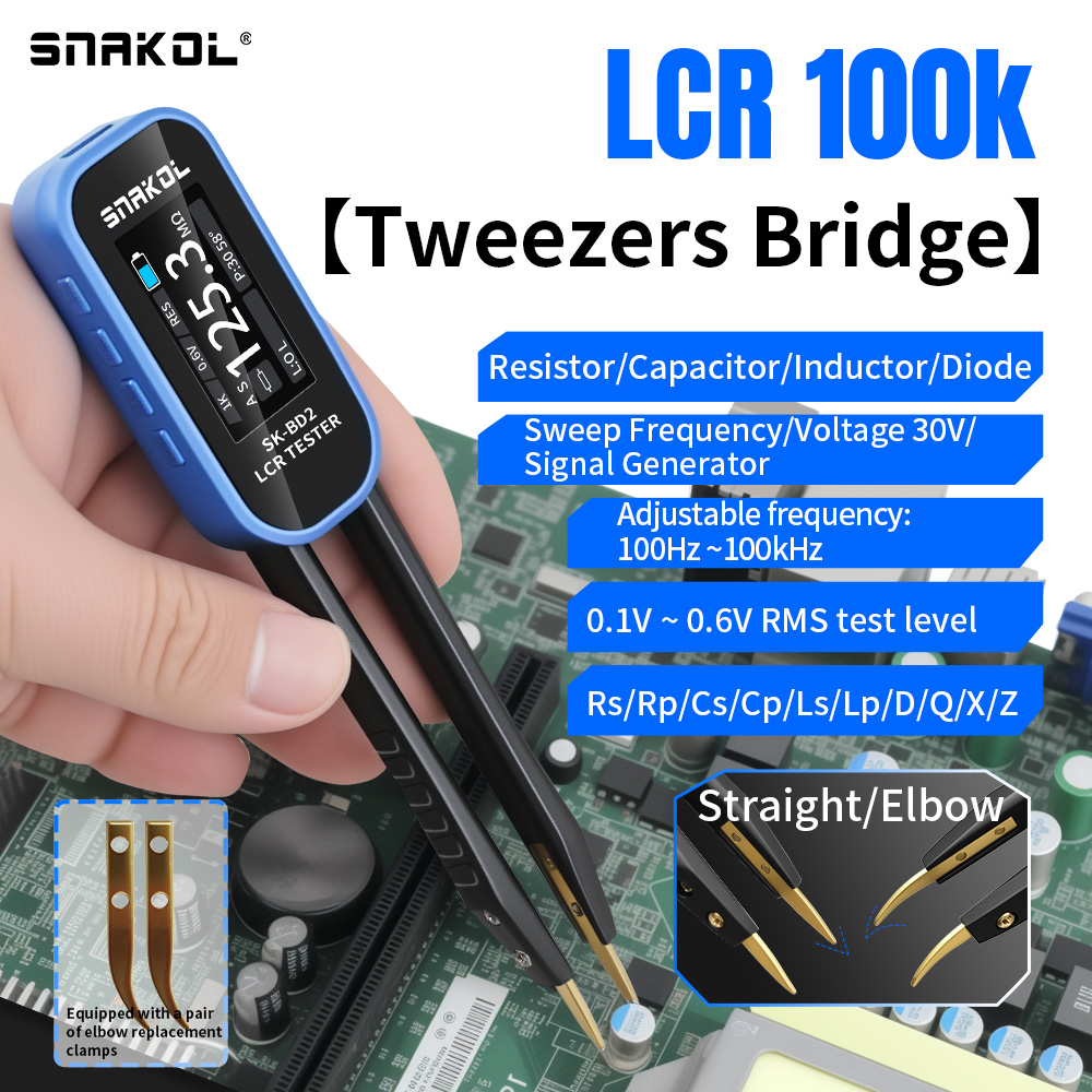 SNAKOL BD2 스마트 트위저 LCR 디지털 브리지 - Gaming Keyboard Test 리뷰 및 가격
