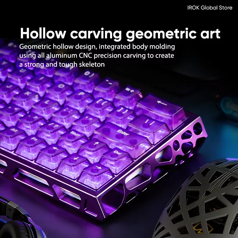 IROK MG63 듀얼 코어 63키 마그네틱 스위치 게 - Gaming Keyboard Hot Swappable 리뷰 및 가격