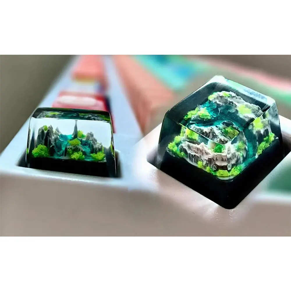마운틴 앤 씨 아티산 레진 RGB 키캡 - 기계식 키보 - Gaming Keyboard No Rgb 리뷰 및 가격